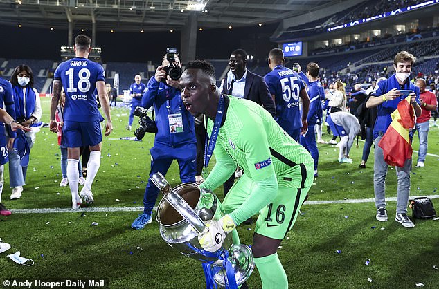 Mendy helped Chelsea to win the Champions League during his first season at the club