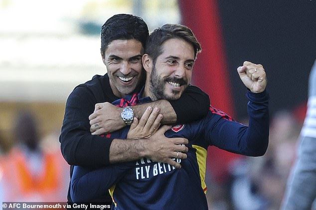 Mikel Arteta was delighted following Arsenal's 3-0 victory away at the Vitality Stadium